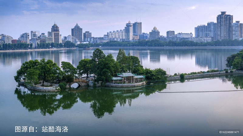 九江甘棠湖公园 九江甘棠湖公园